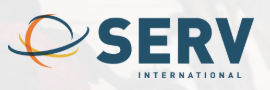 SERV International logo